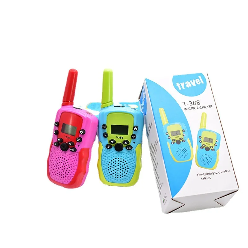 Mini Walkie Talkie Children Toy Color Children's Walkie-Talkie Outdoor Safety Communication Fun Educational Gift