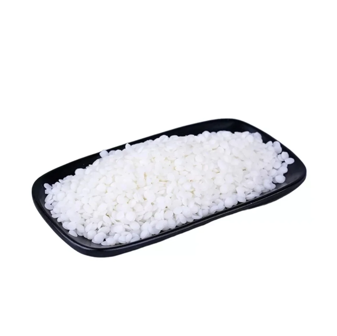 Natural Soy Wax Pellets 200/500/1000g,Non‑Toxic Smoky‑Free Soy Wax Granules for DIY Scented Candle Making Raw Material