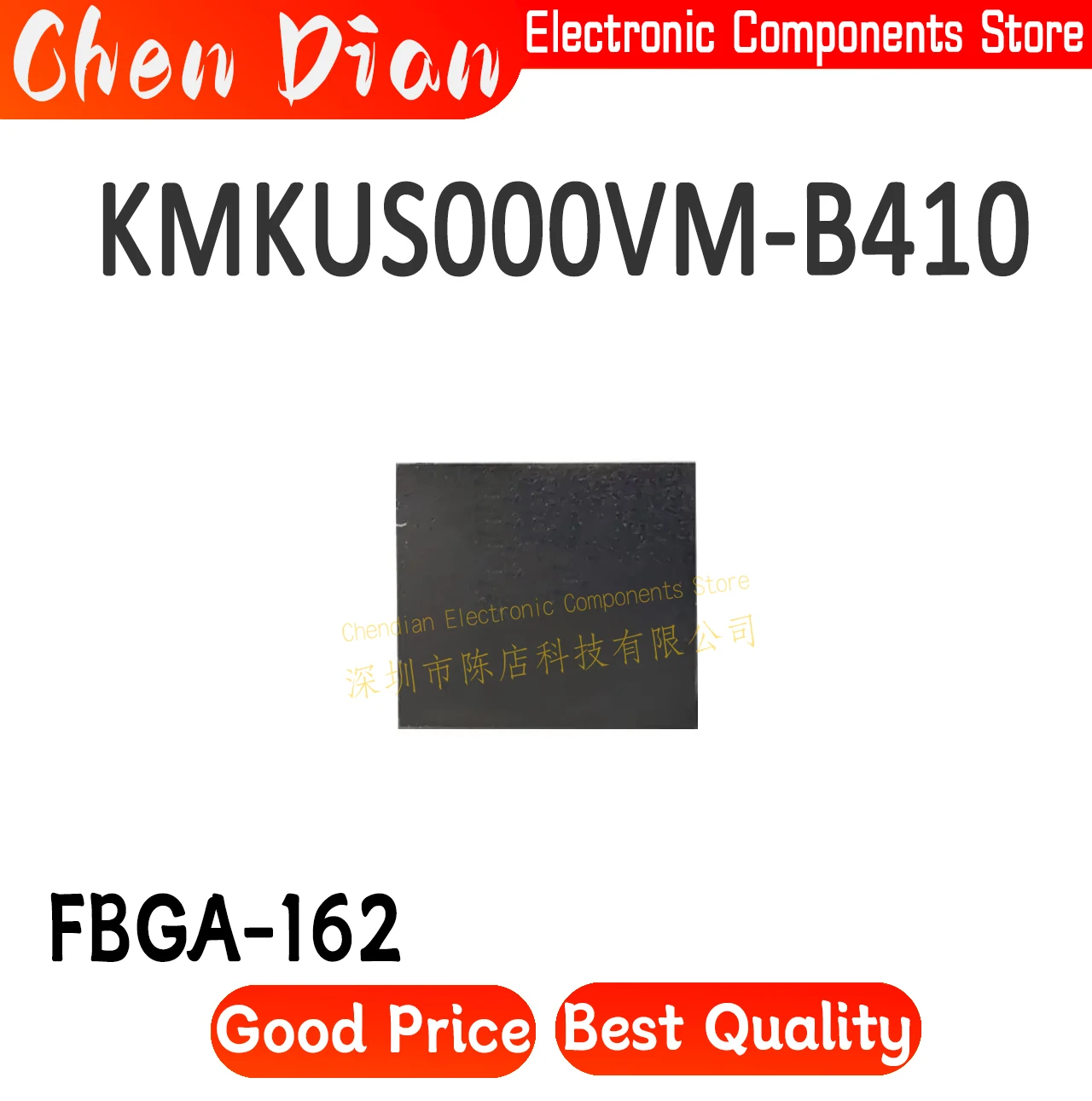 

KMKUS000VM-B410 EMCP 8G+1G Memory LPDDR2 BGA 162 Balls