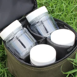 Carp Fihsing Hook Bait Storage Bag Organizer With Glug Pot Pouch Pop Up Boilies Carp Bait Tackle Box Bag Equipment Accessories