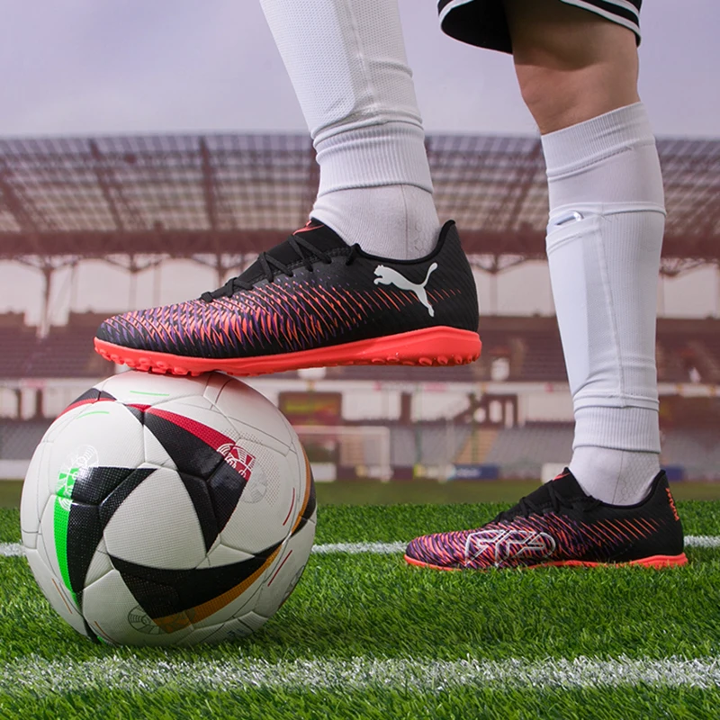 

Мужская и женская обувь Puma Future 8 Play Tt, обувь для тренировок на искусственном газоне, футбольная обувь для соревнований для молодежи и взрослых 108378-01