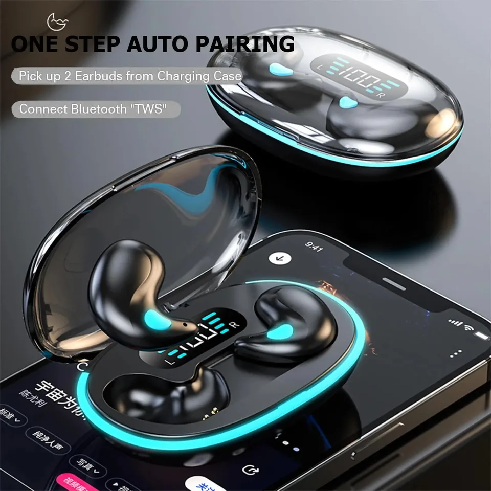 Invisible Bluetooth Earbuds Lightweight Portable Wireless