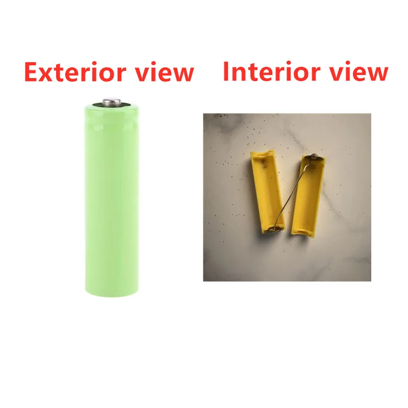 4 قطعة لا الطاقة AA الدمية وهمية بطارية الإعداد قذيفة نائب اسطوانة موصل