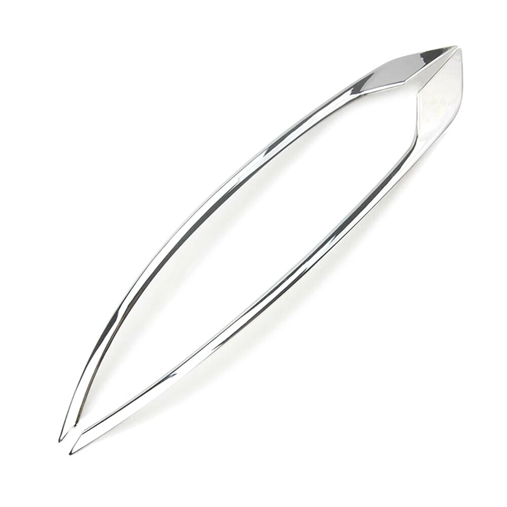 

Unique Car Chrome ABS Rear Fog Light Lamp Eyelid Cover Trim Decorative For Volvo XC60 2018