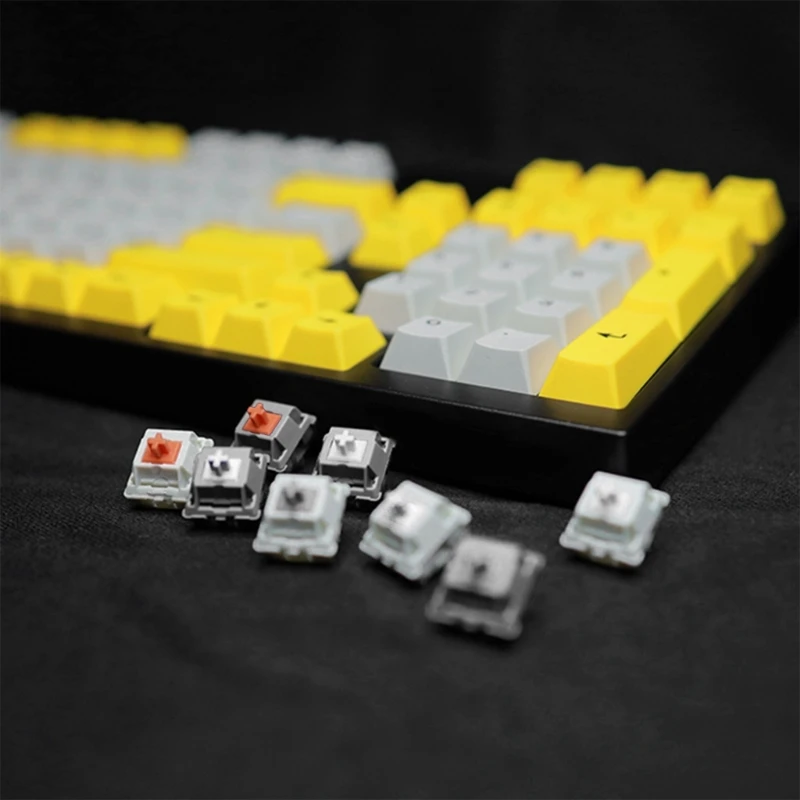 2Pieces SP-Star Meteor Aixs for Mechanical Keyboard Linear Switches 5Pin Customize DIY 57g Long Service