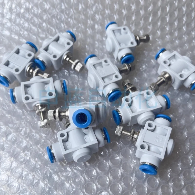 ORIGINAL One-way Pipe Throttle Valve GR-QS-4 GR-QS-6 GR-QS-8 GR-QS-10 GR-QS-12 GRO-QS-4 GRO-QS-6 GRO-QS-8 GRO-QS-10 GRO-QS-12