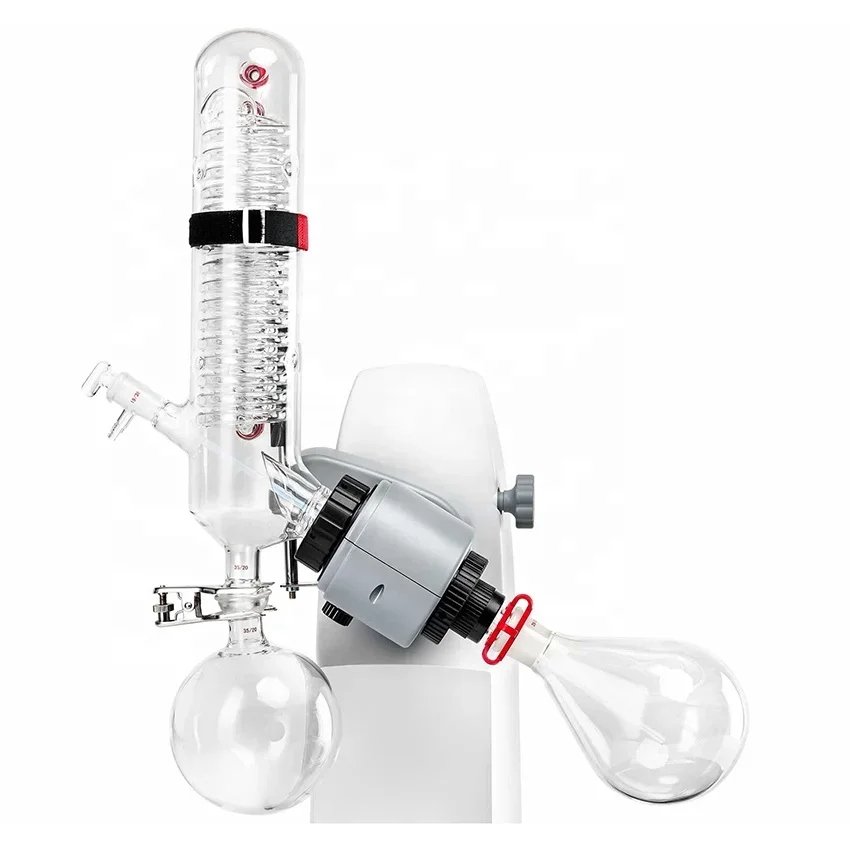 LCD Digital Rotovap 5L Essential Oil Distiller RE100-PRO Rotationsverdampfer Chemical Laboratory Rotary Evaporator 2l