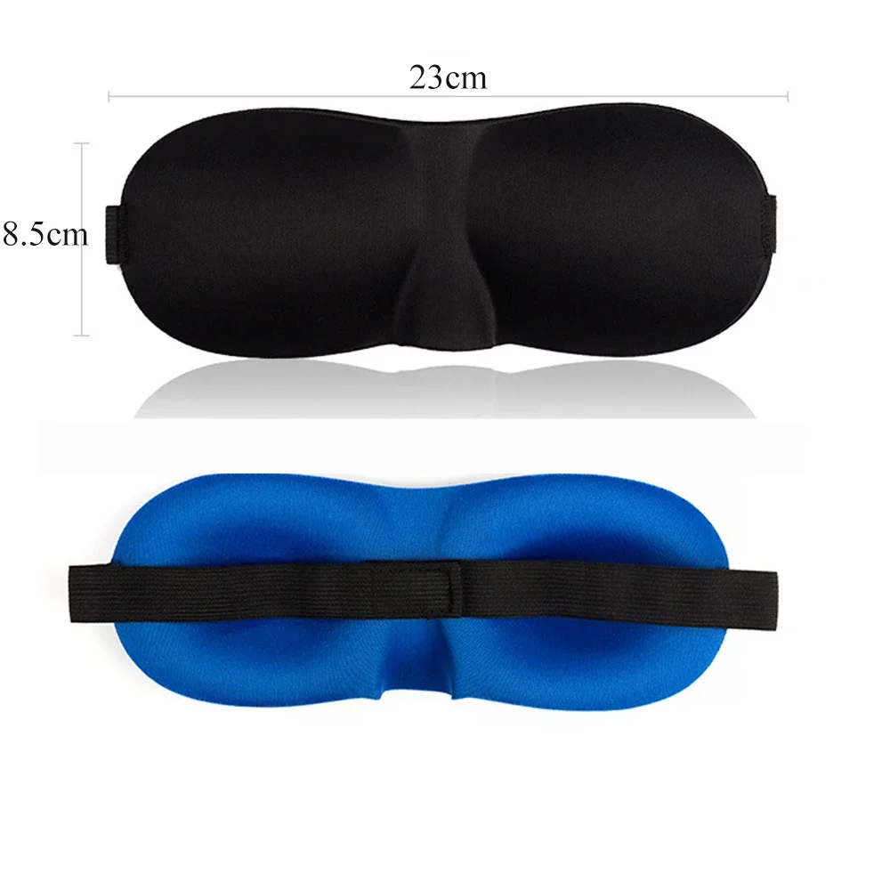 1PC 3D Sleep Mask Natural Sleeping Eye Mask Eyeshade Cover Shade Eye Patch Women and Men Soft Portable Blindfold Travel Eyepatch