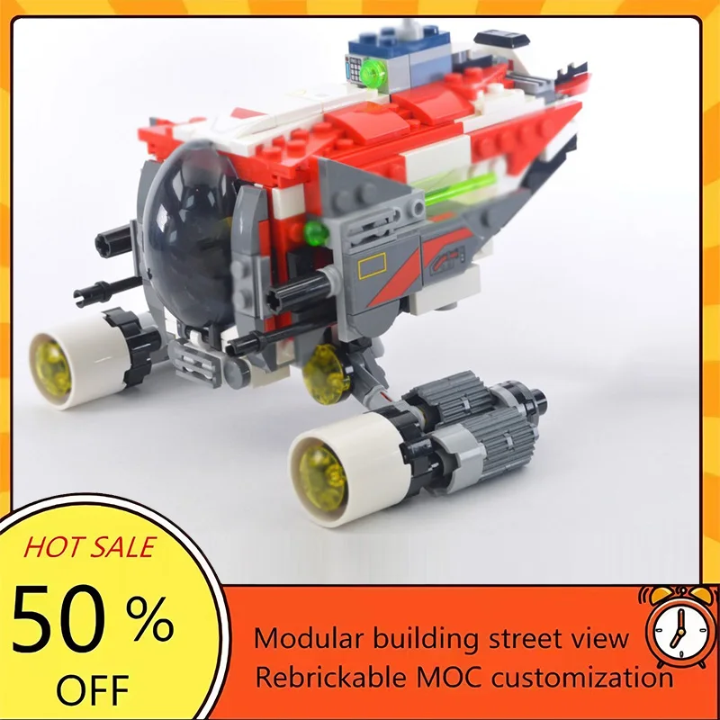 

305PCS Popular Space War Movie Model MOC Building Bricks Glider Modular Technology Gifts Holiday Assemble Children Toy Suit