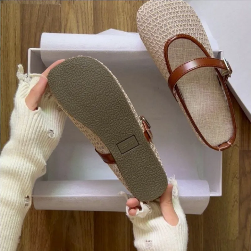 2026Women's Summer Slip-On Sandals with Fishnet Mesh and Openwork Design Soft, Durable Slip-Resistant view 4