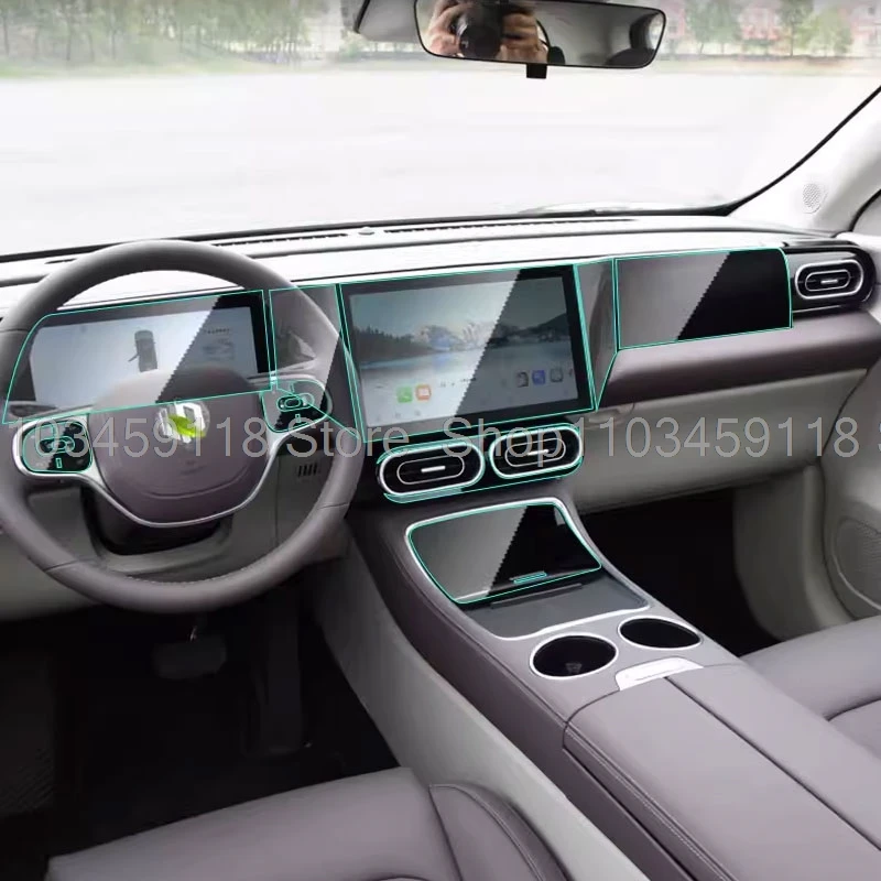 

Защитная пленка из ТПУ для LEAPMOTOR C11 2024 2025, салон автомобиля, пленка против царапин, центральная консоль, мультимедиа, приборная панель, навигационная наклейка