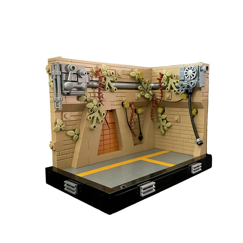 475 pièces Star Battle Temple of Heroes MOC Blocs de construction modulaires personnalisables Briques Technologie simple DIY Cadeaux de vacances pour garçons