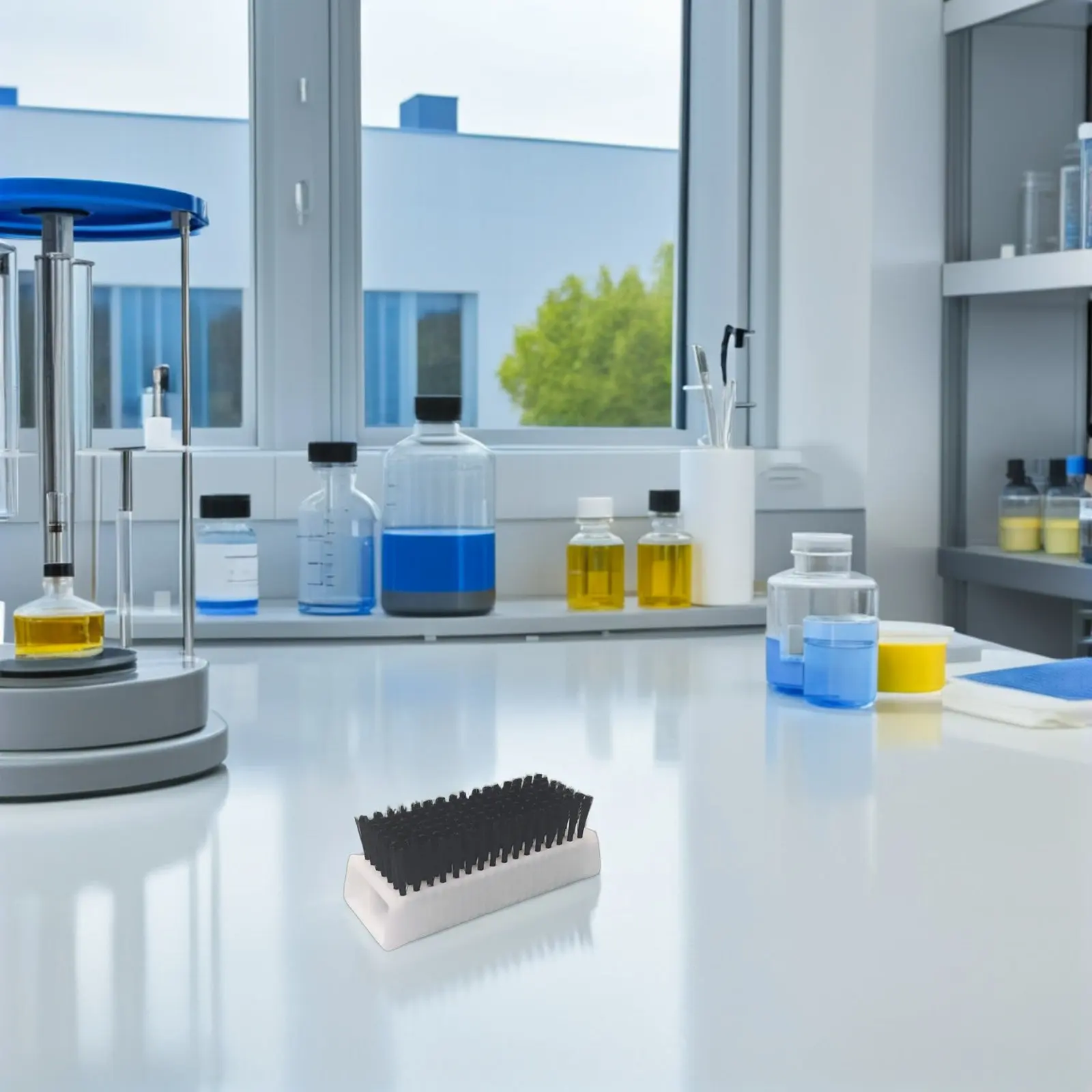 

6Pcs Plastic Nail Scrub Brush Dual-Sided Soft Bristle Design Effective Micro Dirt Removal Finger Nail Scrubber for Surgical