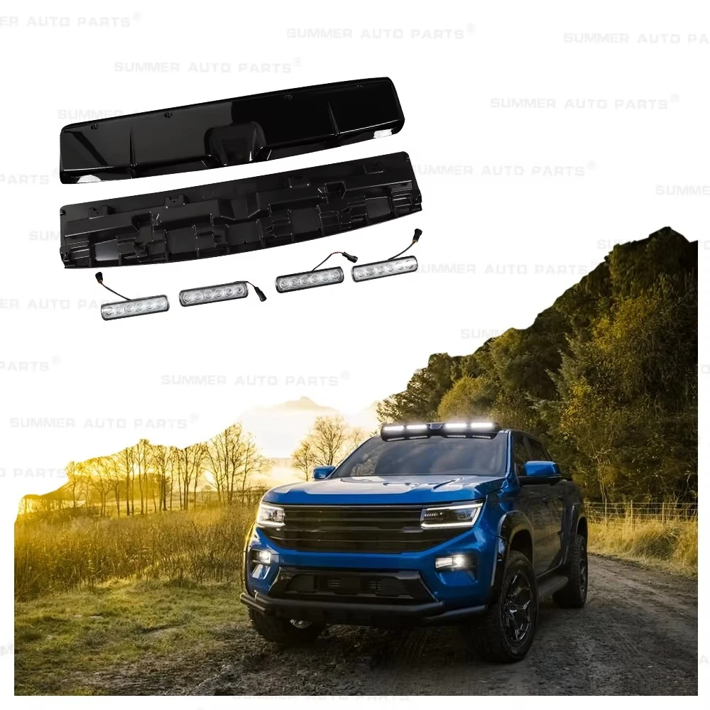 

Summer Auto Part Pickup Auto Offroad Light Customized Led 4Lens Car Top Front Roof Light for 2024 Amarok Accessories
