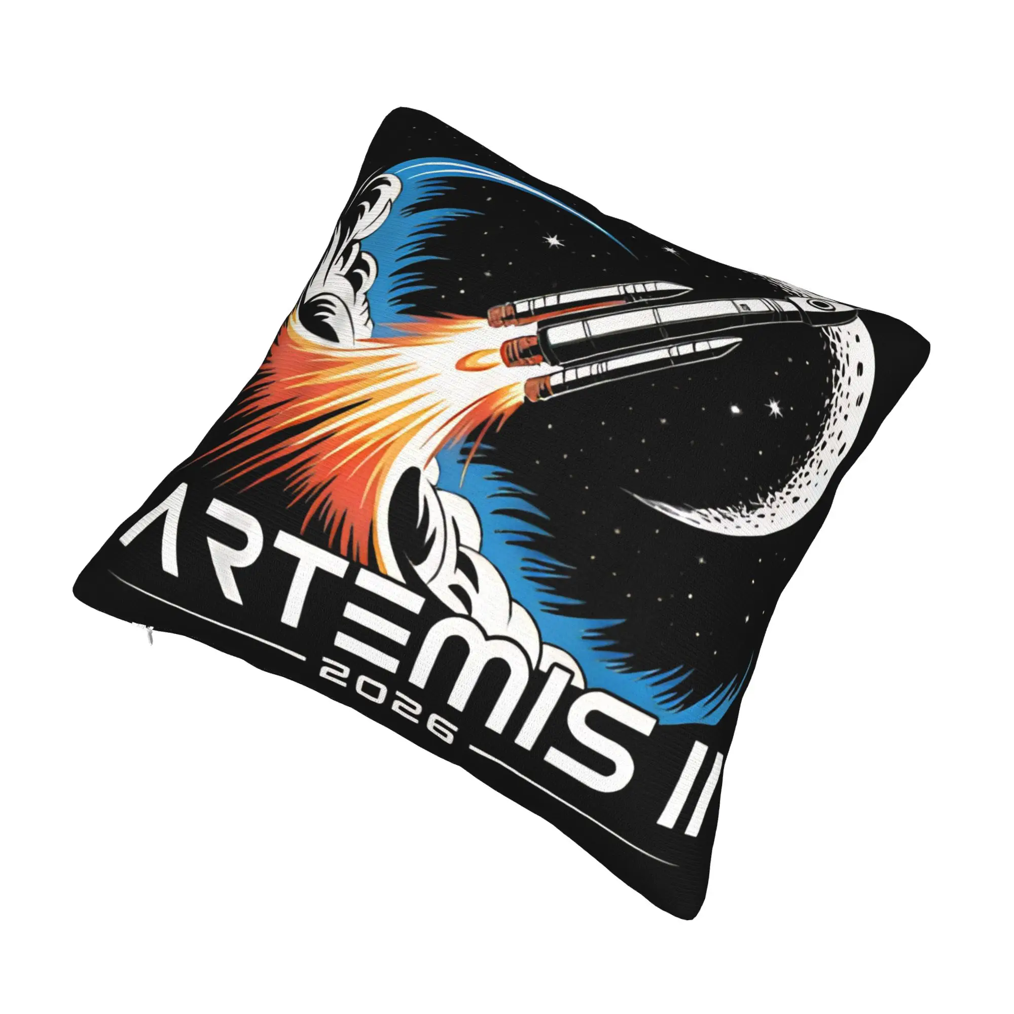 Decorative Pillow Covers Artemis II Mission To The Moon 2026 Artemis 2  Living Room Pillow Case Cover Square Multi Size