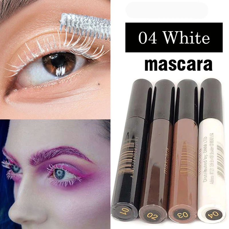 Nhiều Màu Sắc Mascara 4 Màu Mascara Kẻ Mắt Quyến Rũ Longlasting Mascara Uốn Mắt Mi Nối Dài Cho Lông Mi Mắt Dụng Cụ Trang Điểm