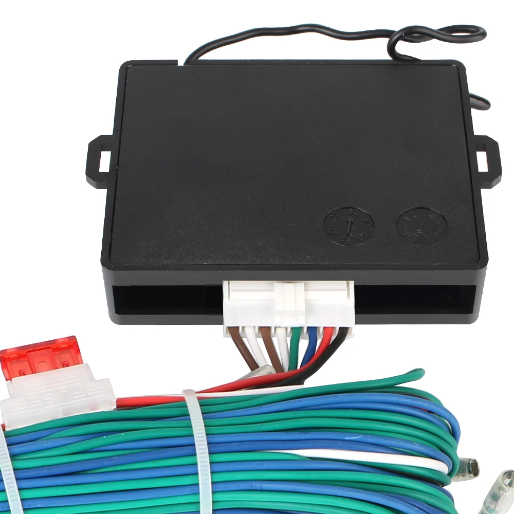 Universal Remote Control Car Lock Door with 4 Door Lock Actuator Keyless Entry System Locking Kit 12V Anti-Theft