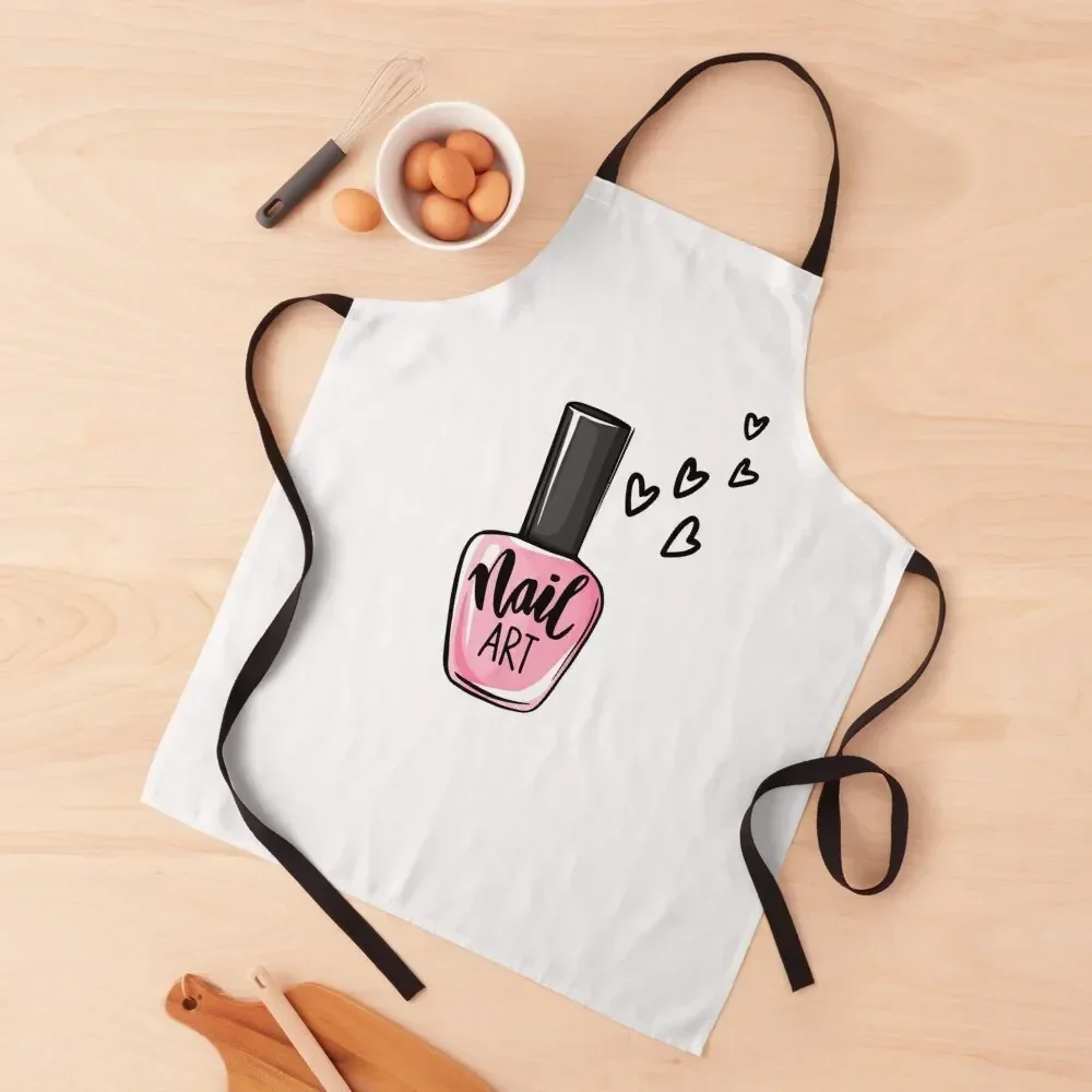 

Nail Art Lover Apron Women's Dresses chefs cleanings Apron