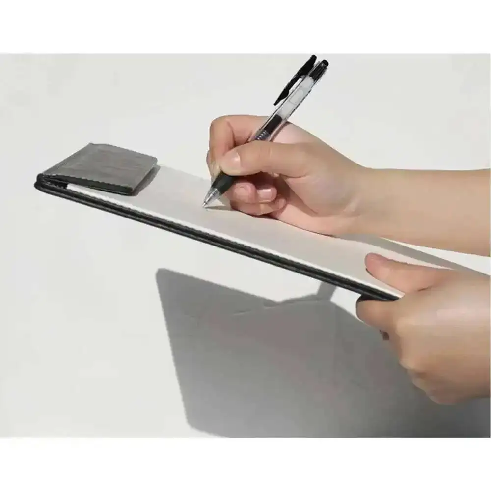 A5 229X160MM Magnetische PU Leder Schulen Krankenhäuser Büro Datei Clip Board Menü Halter Zwischenablage Schreiben Clip Board – Detail 4