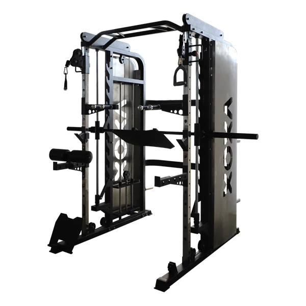 

Wholesale Commercial Heavy Gym Equipment Multi Functional Trainer Squat Rack Smith Machine with Leg Press Low Row Pulldown