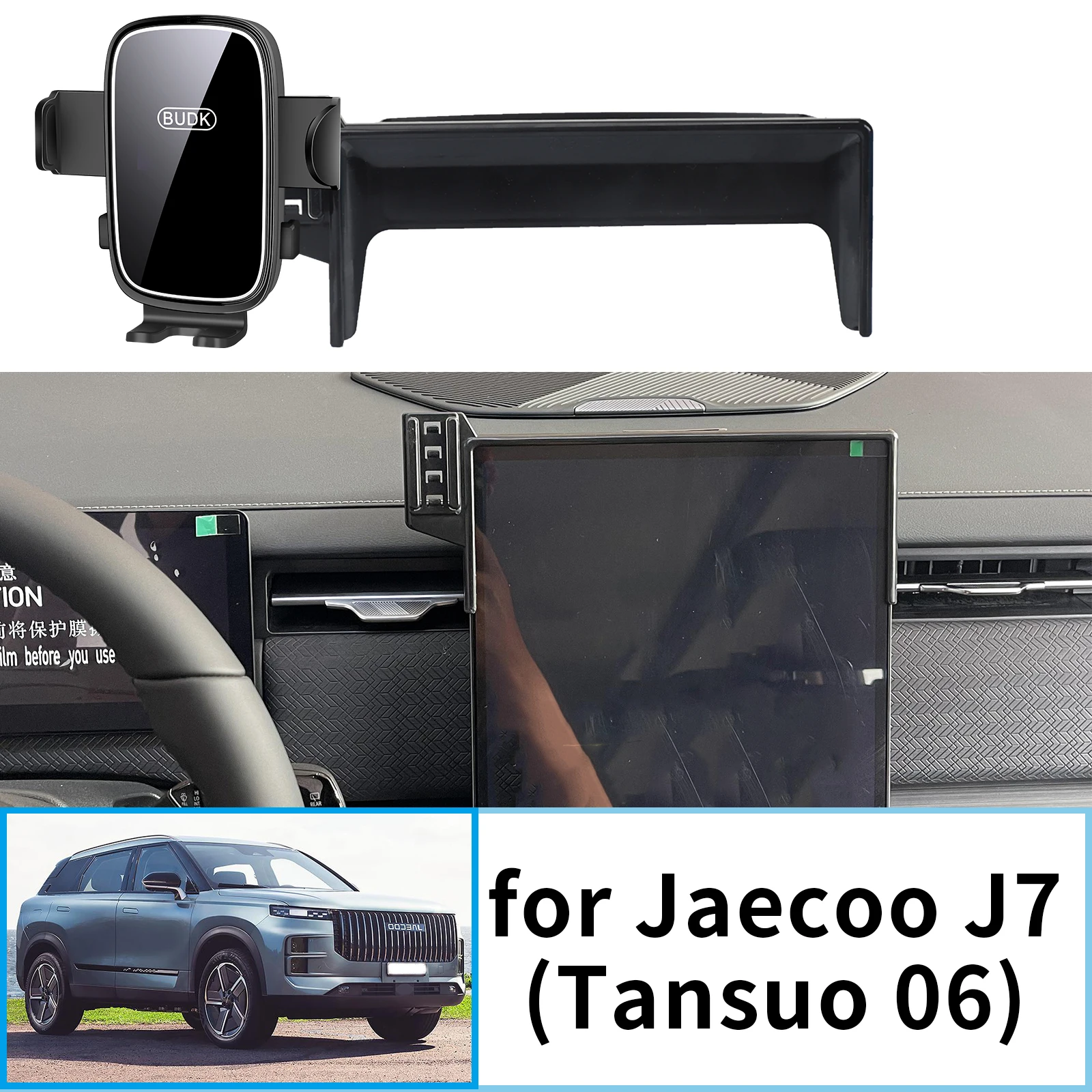 

for Jaecoo J7 2024 2025 2026 Jaecoo 7 Car Mobile Phone Holder Accessories GPS Bracket Navigation Stand Auto
