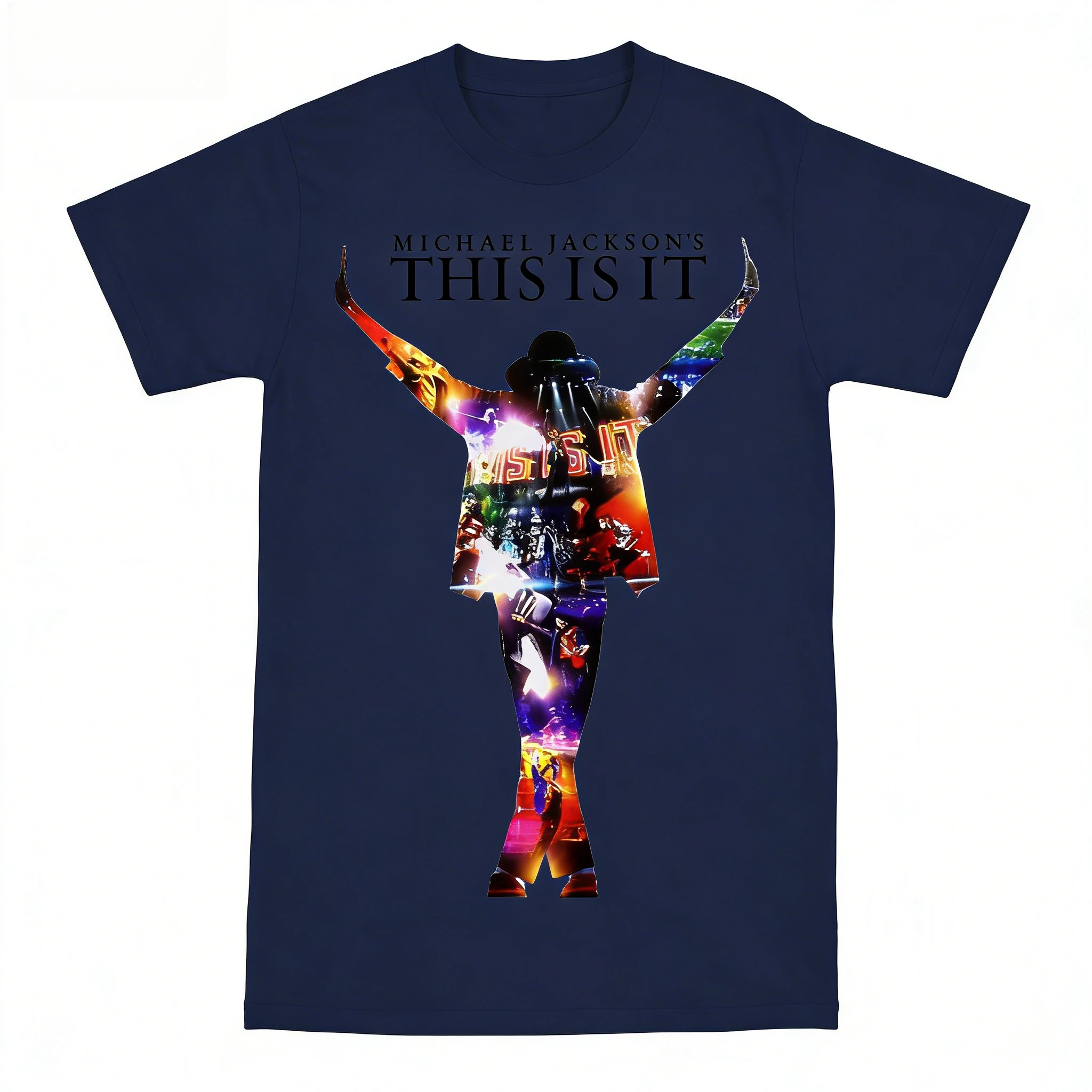 Michael Jackson This Is It Vintage T-shirt Unisex Singer Cotton Men T Shirt New Tee Tshirt Womens Tops 2026 Summer New Fashion
