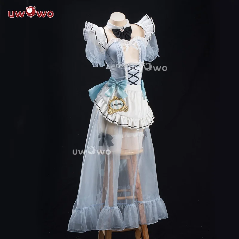 

PRE SALE UWOWO Cinderellaa Cosplay Game Cinderellaa Cafe Maid Cosplay Costume Halloween Costume