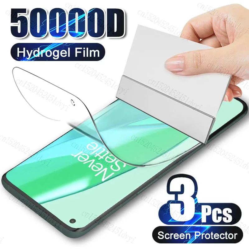 3PCS Hydrogel Film For Motorola Moto G13 G23 G53 G73 G22 G32 G52 G72 G82 E13 E32 E22i Edge 20 Pro Edge 30 Neo Screen Protector