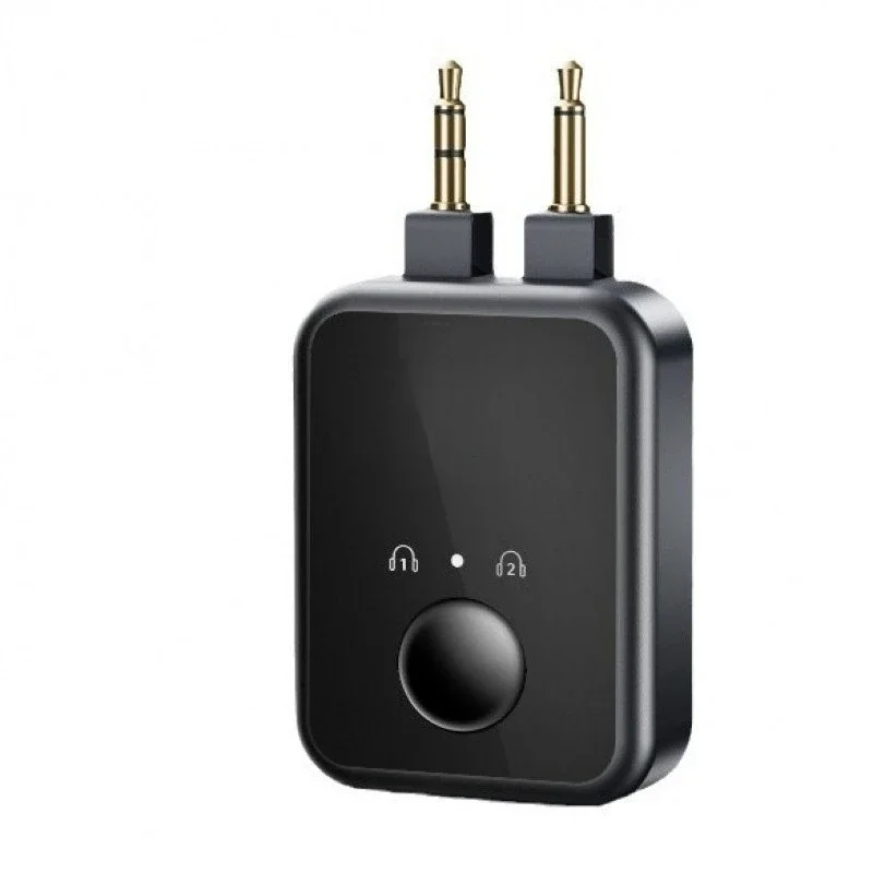 Hot-selling 3.5mm audio adapter 5.3 Bluetooth one-to-two transmitter adapter for audio