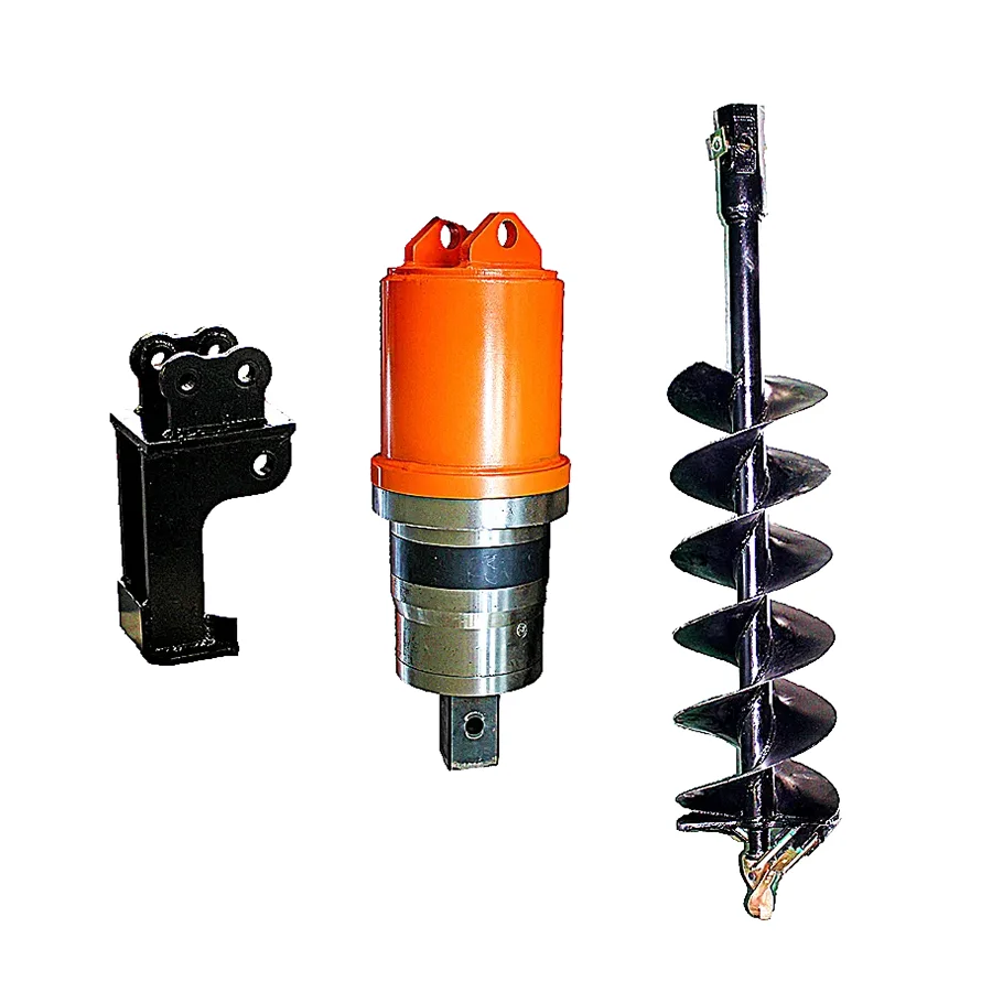 Drill Excavator Power Head with Core Components for 0.8-50T Excavators 20-80 Working Pressure Unavailable Warranty Multi-Color