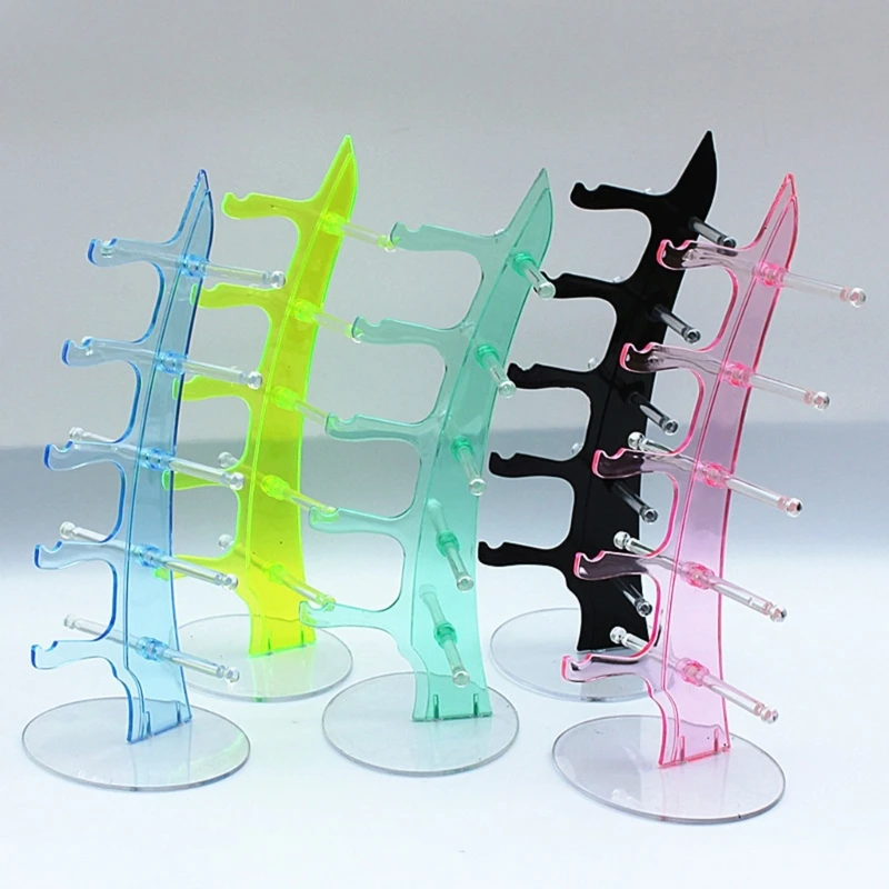 Multi-Layers Eyeglasses Frame Riser-Stand Sunglasses Display Showing Rack Jewelry Holder Counter Eyewear Shelf