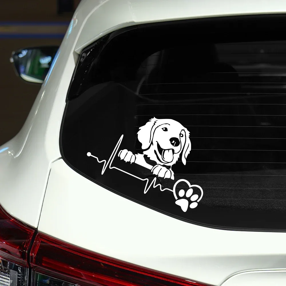 

Car Vinyl Decal Pet Dog Sticker Waterproof Removable for Car Motorcycle Laptop Auto Body Decoration