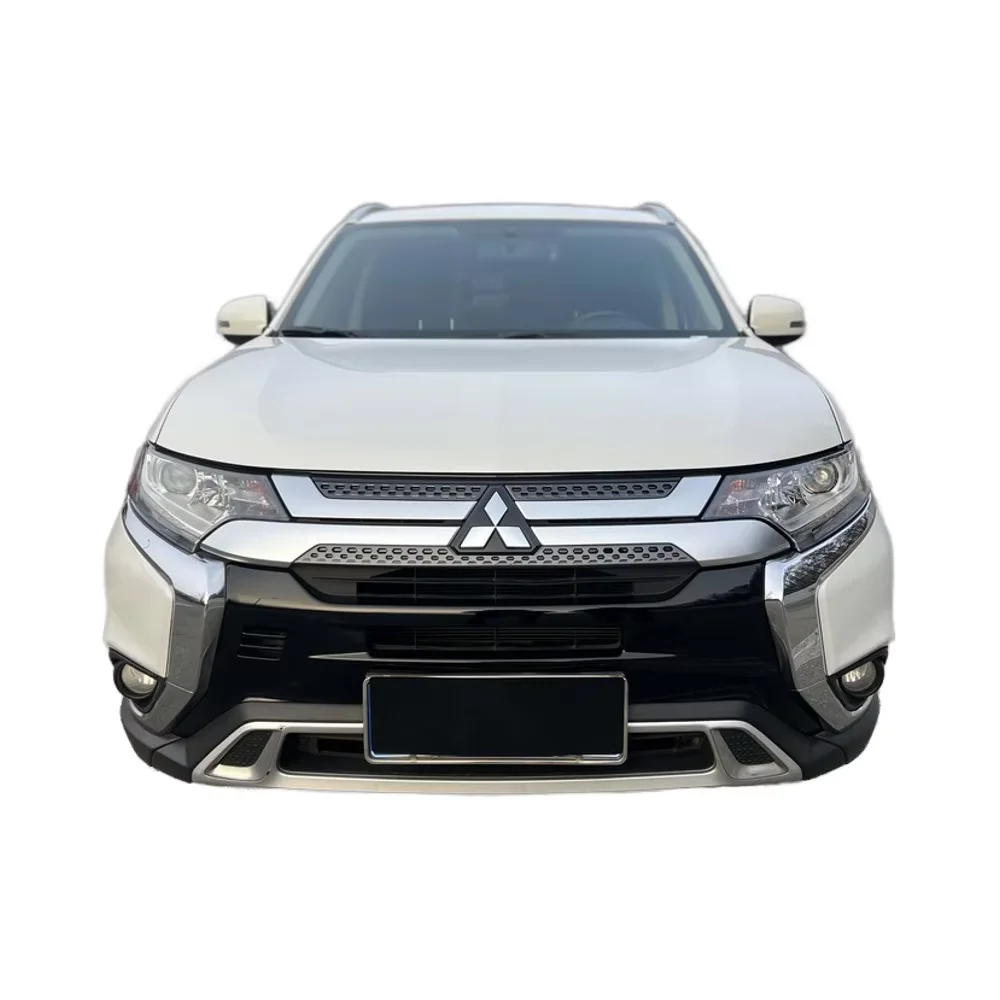 Mitsubishi Outlander manual transmission hybrid car 7 seater leather seats light internal turbocharged engine left hand drive