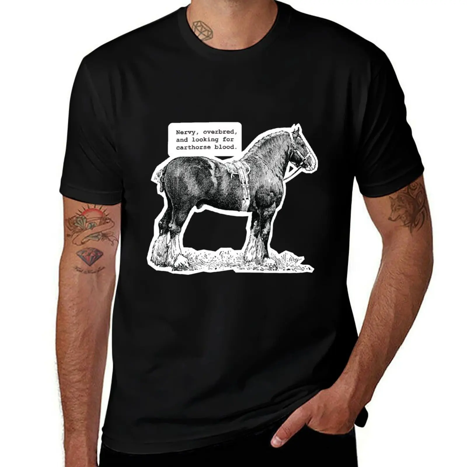 

Carthorse Blood (Strike Series) T-Shirt essential t shirt Short sleeve tee funny costumes anime t shirts t shirts men