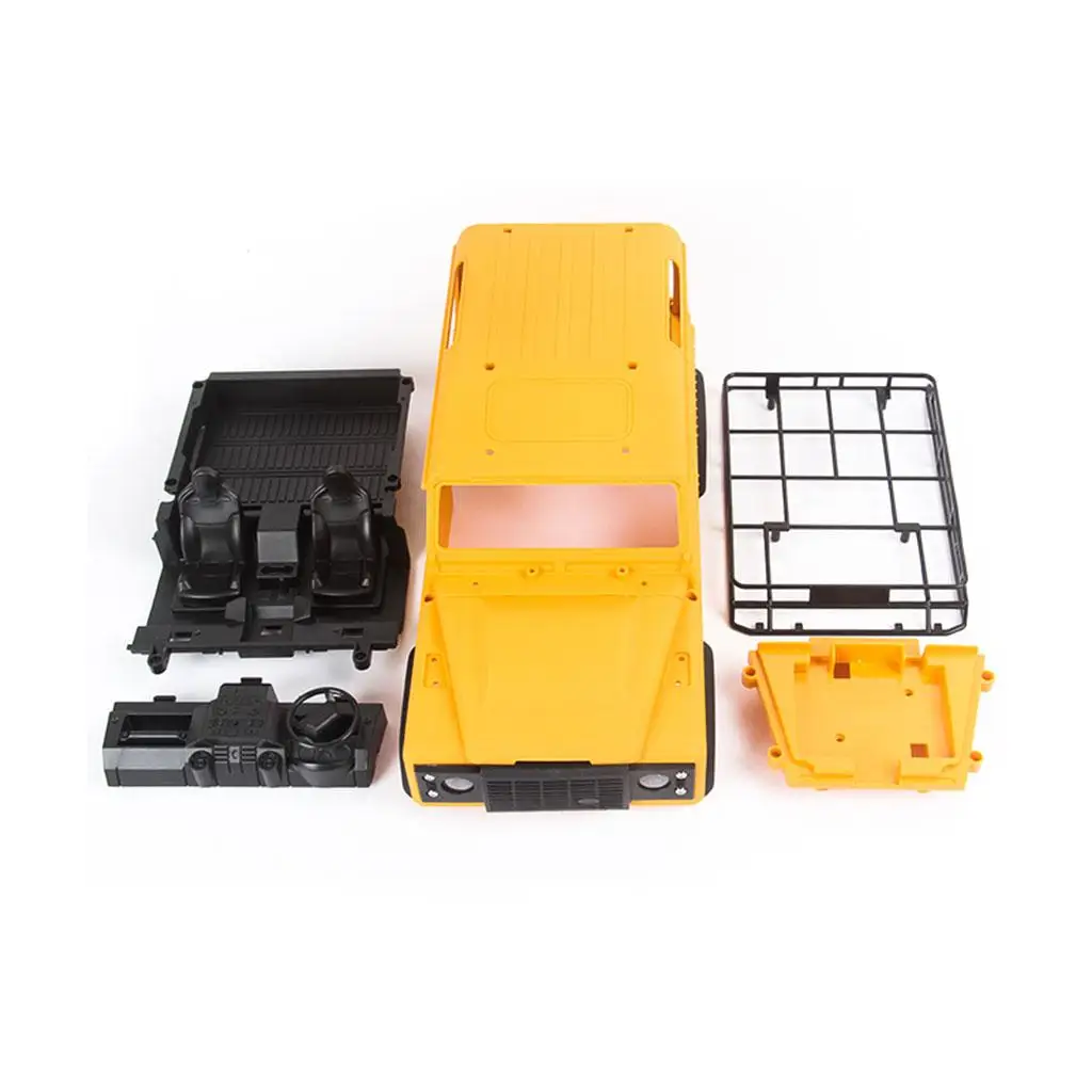 RC Crawler Car Kit 1 12 Scale 4WD Metal Frame Climbing Vehicle DIY Build for Hobby Enthusiasts
