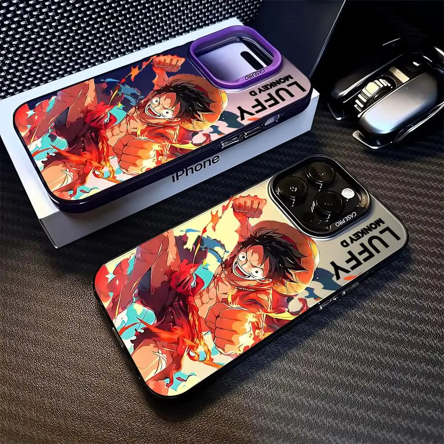 Soft Shell Phone Case for Apple iPhone 12 11 14 XS MAX 16e 16Pro 13 Pro MAX 15 XR 14Pro Anime Ones Pieces