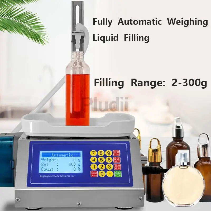 การชั่งน้ําหนักปั๊ม Peristaltic ของเหลวเชิงปริมาณขนาดเล็กอัตโนมัติเครื่องชั่งน้ําหนักยาทาเล็บน้ํามันหอมระเหยเครื่องบรรจุของเหลวที่แม่นยํา