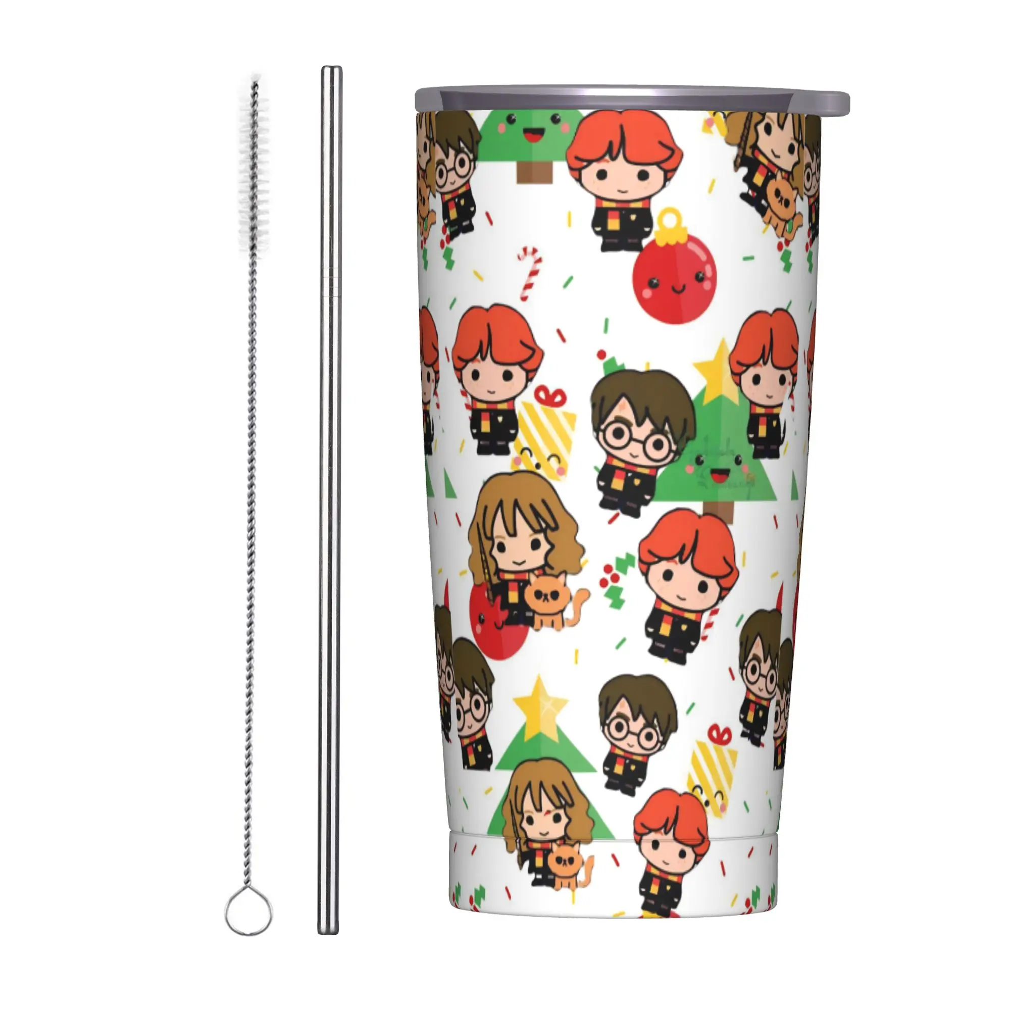 Vaso de Acero Inoxidable, Taza de Café de Harry Potter, Taza Portátil para Bebidas Frías y Calientes, Botella de Agua para Camping
