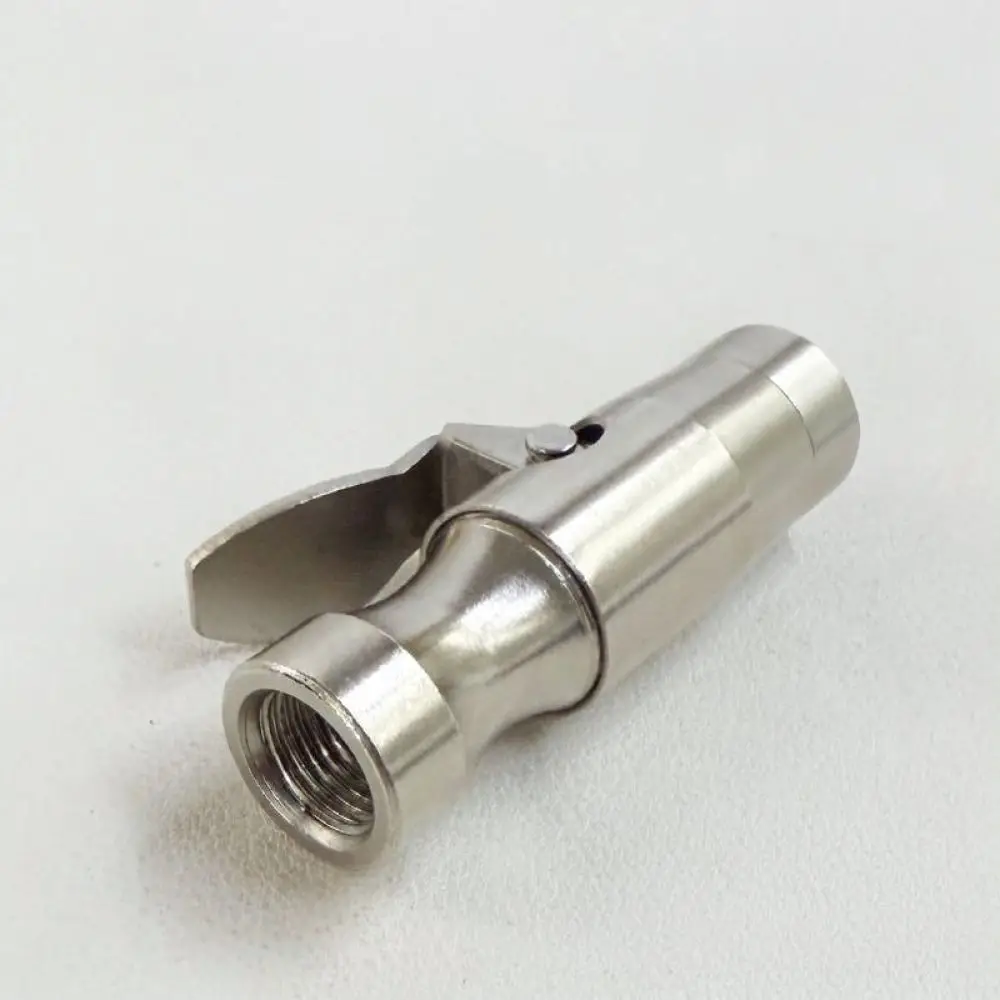 Robust Copper Air Chuck Tire Inflator Lock On Nozzle For Vehicle Tire Pressure Gauge Air Compressor Hose Fittings