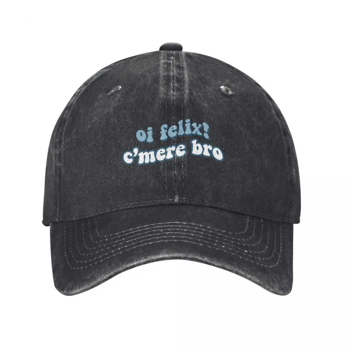 bangchan oi felix! c'mere bro Baseball Cap Thermal Visor Hat Beach Baseball For Men Women's