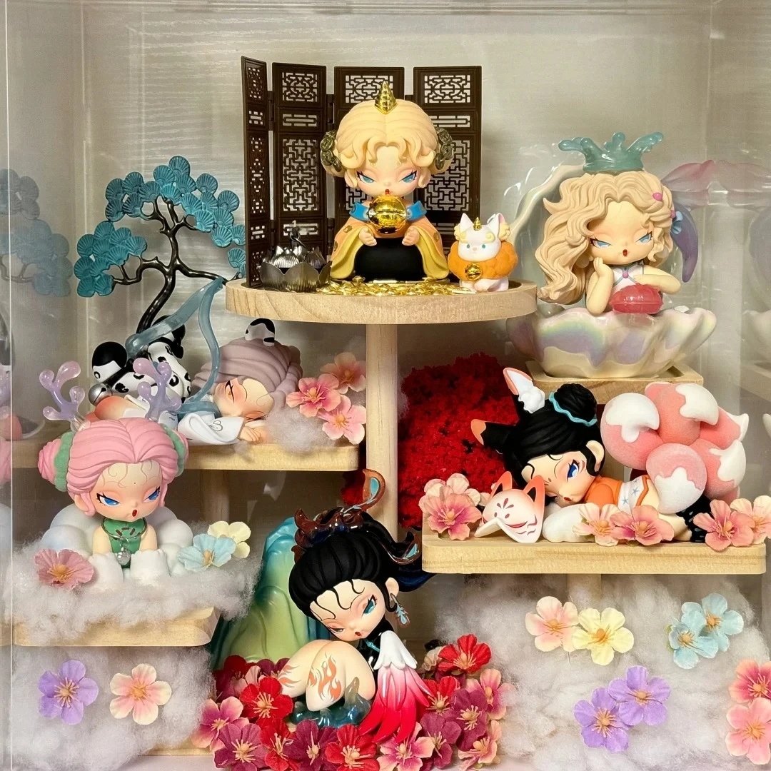 

Genuine Dodonami V3 Floating Mountains And Seas Series Blind Box Kawaii Anime Figures Dolls Mystery Box Customized Decor Gift