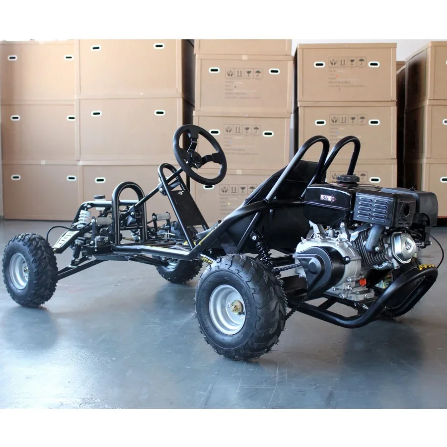 For Heavy duty adult 270CC 9hp Air-cooled Beach go kart outdoor pedal acceleration karting