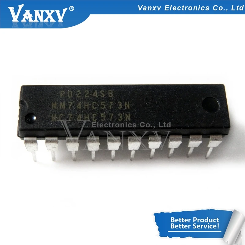 1-20PCS SN74HC573AN 74HC573A ADC0804LCN ADC0804 STV9381A STV9381 M5229P M5229 74F373N 74F373 TLC7226CN TLC7226 DIP-20