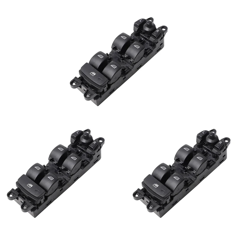 

3X New Car Power Window Control Switch For Volvo XC60 S60 2009 - 2015 31453266