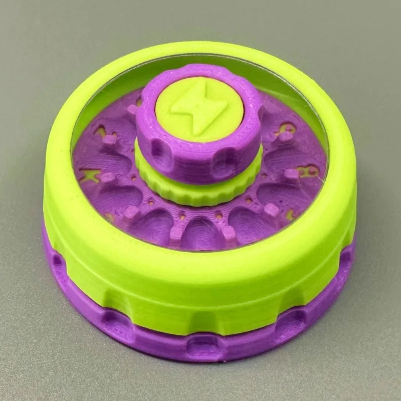 EDC Roulette Fidget Roller Spinner Relieve Stress Relief Toy Hand Spinning Top Tip Gyro Anti Anxiety for Children Office Desk