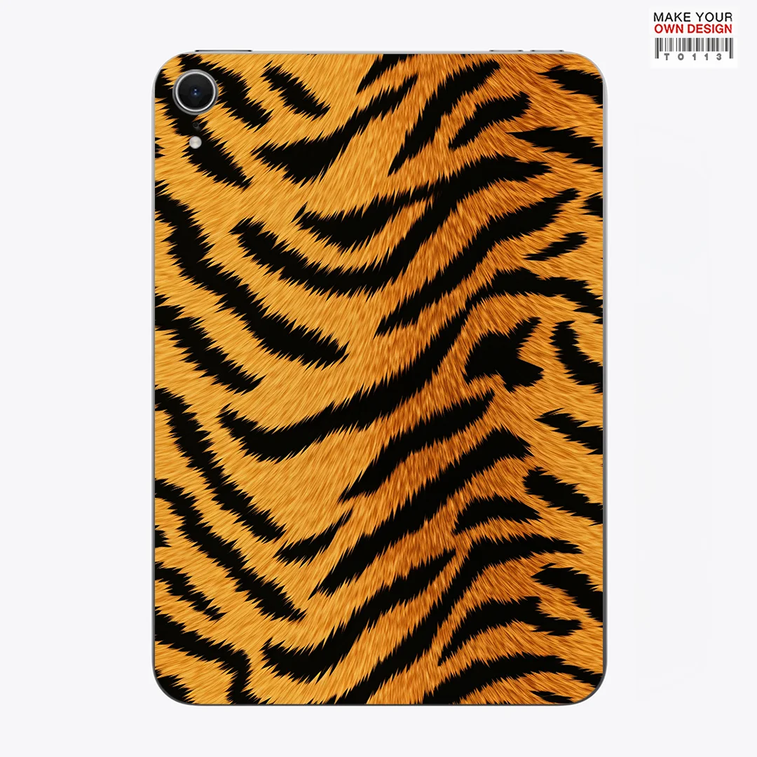 Skin Wrap Vinyl for iPad Pro 13 11 2025 Air 13 11 2025 2024 Tiger Collection Protection Decals