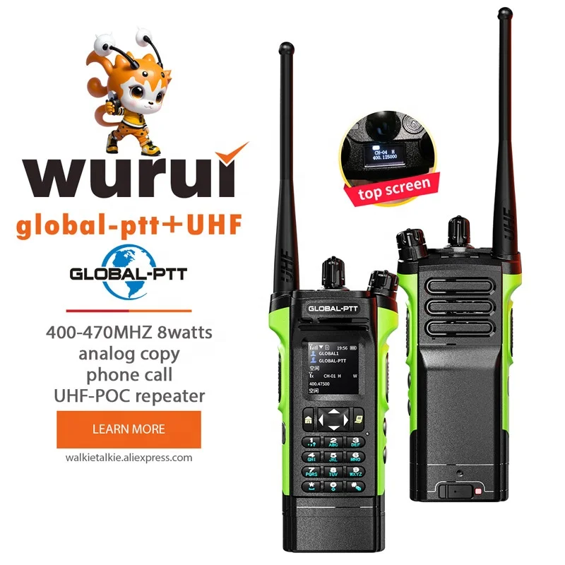 Factory best-selling portable two-way radio multi-band outdoor adventure explosion-proof waterproof walkie-talkie