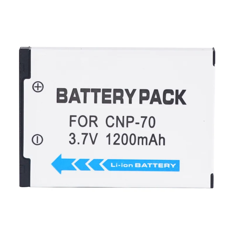 

1200mAh NP-70 NP70 CNP-70 l Camera Battery For Casio xilim Zoom EX-Z150 Z150BK Z150GN Z155 Z250 Z250BE Z250BK Battery + Charger