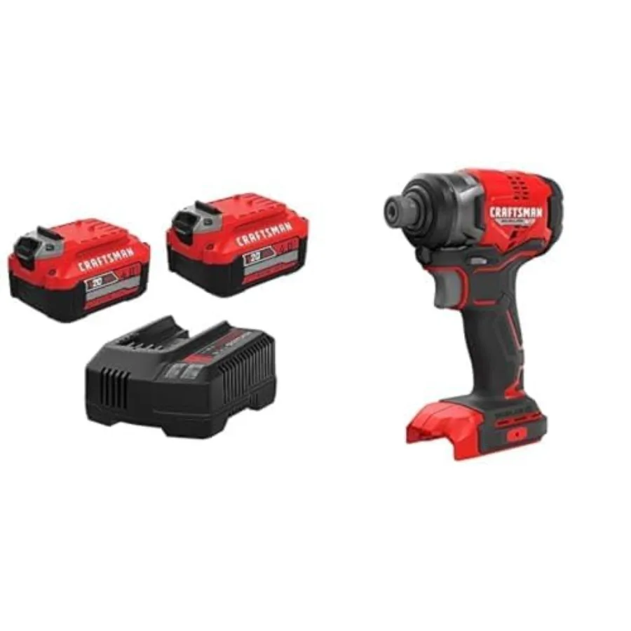 

V20 Cordless Impact Driver 1/4 Inch CMCF813B with Battery and Charger (CMCB204-2CK)