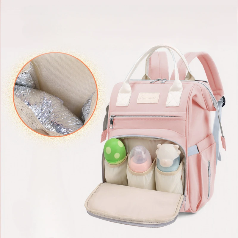 Maternity Package Multi Functional Fashion Leisure Anti Splash Outgoing Large Capacity Backpack Rugged and Durable